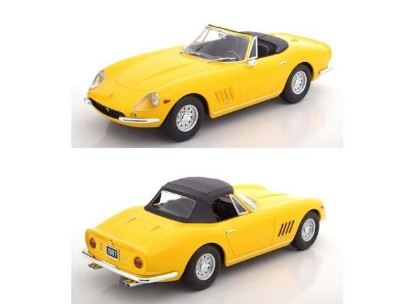 Immagine di FERRARI 275 GTS/4 NART SPYDER ALLOY RIMS 1967 YELLOW 1:18
