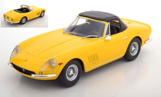Immagine di FERRARI 275 GTB4 NART SPYDER 1967 YELLOW 1:18