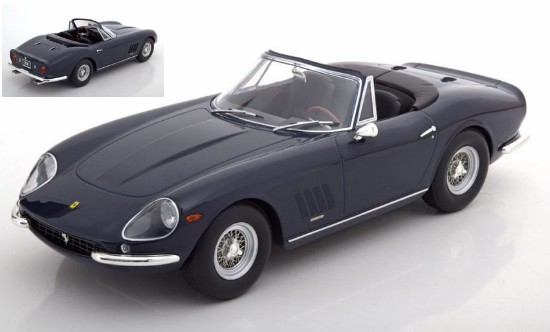 Immagine di FERRARI 275 GTB4 NART SPYDER 1967 DARK BLUE 1:18