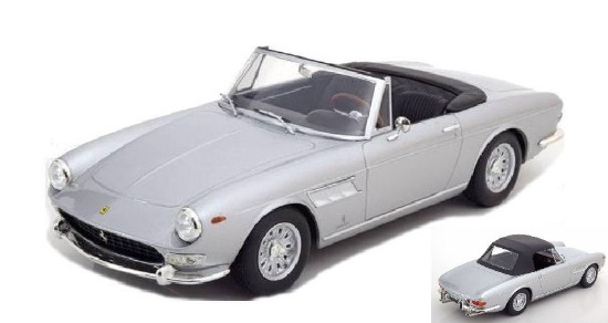 Immagine di FERRARI 275 GTS PININFARINA SPYDER 1964 SILVER 1:18