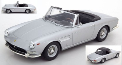 Immagine di FERRARI 275 GTS/4 PININFARINA SPYDER 1964 SILVER 1:18