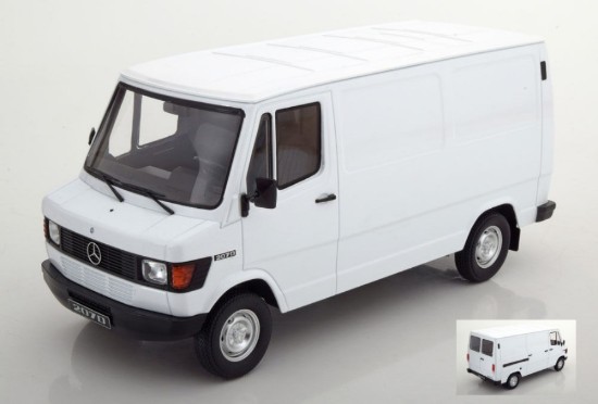Immagine di MERCEDES 208D TRANSPORT WHITE 1:18
