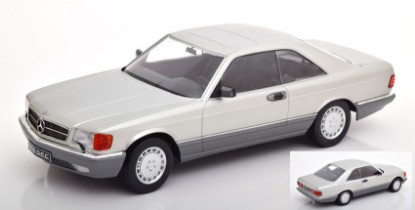 Immagine di MERCEDES 560 SEC (C126) SILVER 1:18