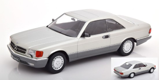 Immagine di MERCEDES 560 SEC (C126) SILVER 1:18