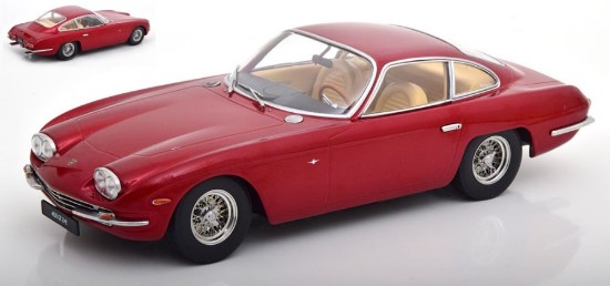 Immagine di LAMBORGHINI 400 GT 2+2 1965 METALLIC RED 1:18