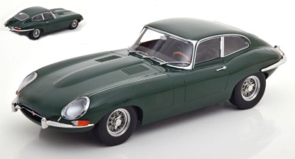 Immagine di JAGUAR E-TYPE COUPE SERIES 1 1961 DARK GREEN 1:18