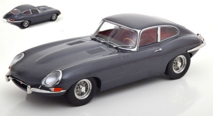 Immagine di JAGUAR E-TYPE COUPE SERIES 1 1961 GREY METALLIC 1:18