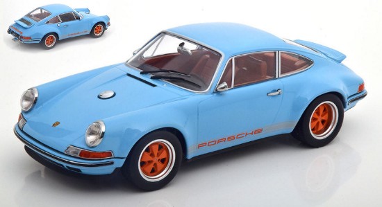 Immagine di SINGER 911 COUPE LIGHT BLUE 1:18