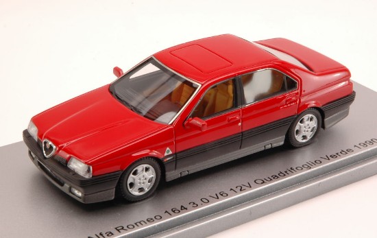 Immagine di ALFA ROMEO 164 3.0 V6 12V QUADRIF.VERDE 1990 RED ED.LIM.PCS 250 1:43