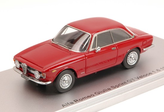 Immagine di ALFA ROMEO GIULIA SPRINT GT VELOCE 1.6 1966 RED ED.LIM.PCS 250 1:43