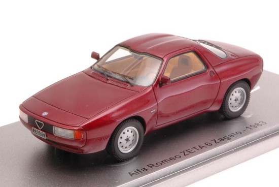 Immagine di ALFA ROMEO ZETA 6 ZAGATO 1983 METALLIC RED 1:43