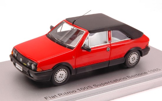 Immagine di FIAT RITMO 100S SUPERCABRIO BERTONE 1985 SOFT TOP RED 1:43