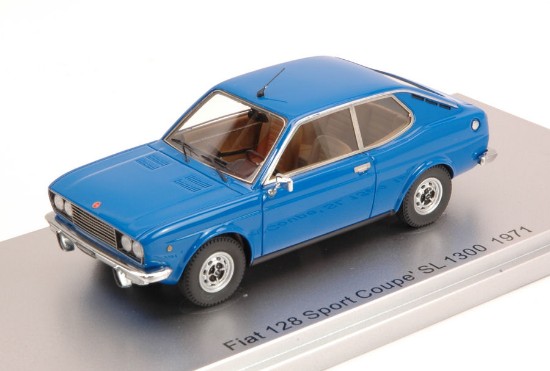 Immagine di FIAT 128 SPORT COUPE  SL 1300 1971 BLUE ED.LIM.PCS 250 1:43