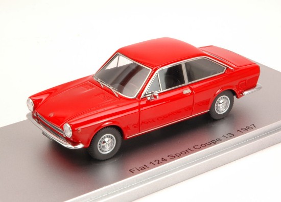 Immagine di FIAT 124 SPORT COUPE  1S 1967 RED ED.LIM.PCS 250 1:43