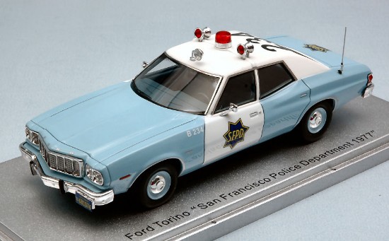 Immagine di FORD TORINO SAN FRANCISCO POLICE DEPARTMENT 1977 LIM.156 1:43