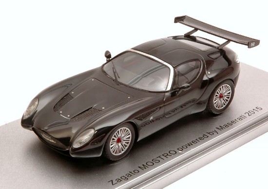 Immagine di ZAGATO MOSTRO RACING POWERED BY MASERATI 2015 BLACK LIM.250 1:43