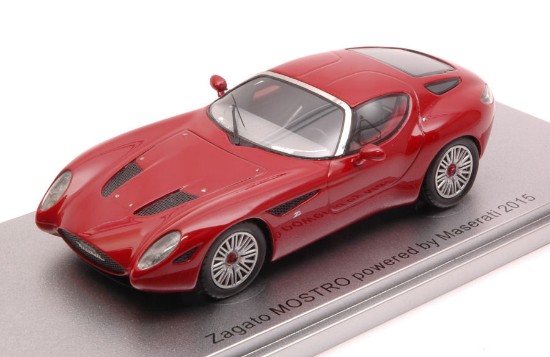 Immagine di ZAGATO MOSTRO RACING POWERED BY MASERATI 2015 RED LIM.250 1:43