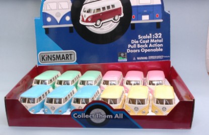 Immagine di VW SAMBA CLASSICAL BUS PASTEL COLOURS 1:32