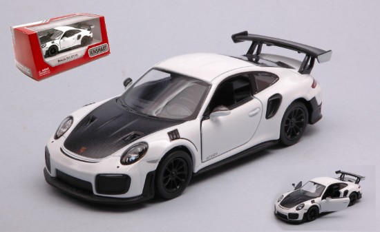 Immagine di PORSCHE 911 RS GT2 RS (991) WHITE/BLACK cm 12 BOX