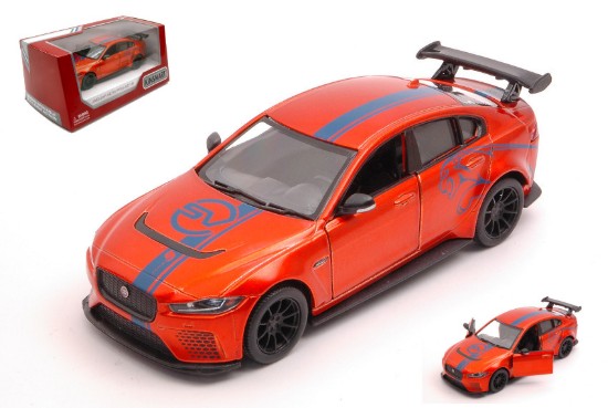 Immagine di JAGUAR XE SV PROJECT 2018 ORANGE MET.cm 12 BOX