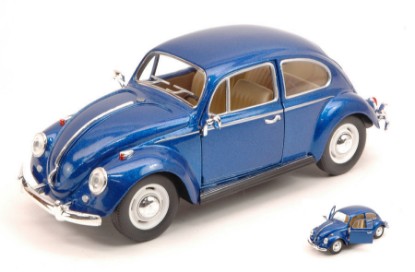 Immagine di VW CLASSIC BEETLE 1967 BLUE 1:24