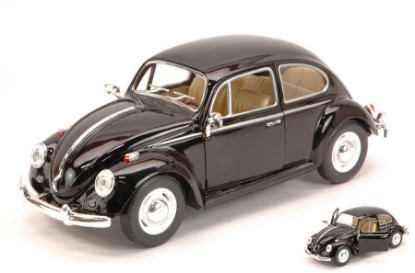 Immagine di VW CLASSIC BEETLE 1967 BLACK 1:24