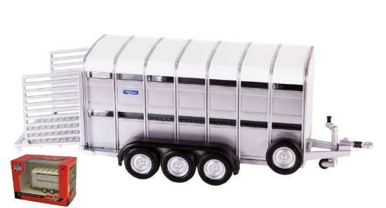 Immagine di CARRO BESTIAME IFOR WILLIAMS LIVESTOCK TRAILER 1:32