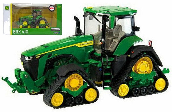 Immagine di JOHN DEERE 8RX 410 CINGOLI TRIANGOLARI 1:32
