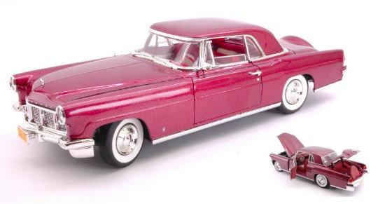 Immagine di LINCOLN CONTINENTAL MARK II 1956 BURGUNDY METALLIC 1:18