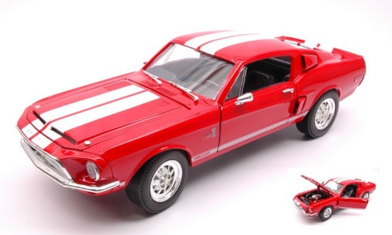 Immagine di SHELBY GT 500 KR 1968 RED 1:18