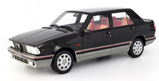 Immagine di ALFA ROMEO GIULIETTA 2.0 TURBODELTA 1983 BLACK MET.1:18