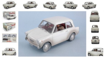 Immagine di AUTOBIANCHI LA BIANCHINA DI FANTOZZI C/FIGURA 1:18