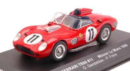 Immagine di FERRARI TR 60 N.11 WINNER LE MANS 1960 GENDEBIEN-FRERE RE-EDITION 1:43