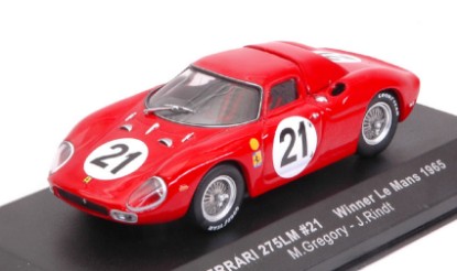 Immagine di FERRARI 250 LM N.21 WINNER LM 1965 J.RINDT-M.GREGORY 1:43