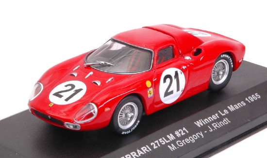 Immagine di FERRARI 250 LM N.21 WINNER LM 1965 J.RINDT-M.GREGORY 1:43