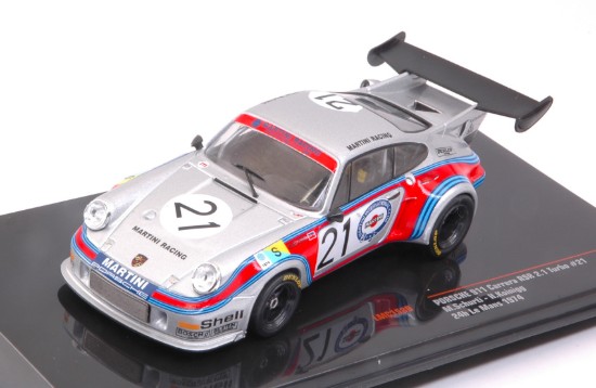 Immagine di PORSCHE 911 CARR.RSR 2.1 TURBO N.21 DNF LM 1974 M.SCHURTI-H.KOINIGG 1:43