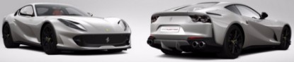 Immagine di FERRARI 812 SUPERFAST ARGENTO NURBURGRING (METALLIC) C/VETRINA 1:18