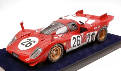 Immagine di FERRARI 512 S N.26 ACCIDENT 24 H DAYTONA 1970 N.VACCARELLA-I.GIUNTI 1:18