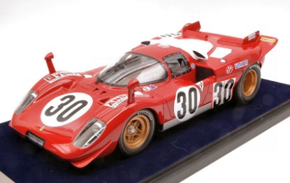Immagine di FERRARI 512 S N.30 ACCIDENT 24 H DAYTONA 1970 MANFREDINI-G.MORETTI 1:18