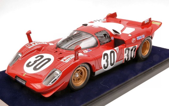 Immagine di FERRARI 512 S N.30 ACCIDENT 24 H DAYTONA 1970 MANFREDINI-G.MORETTI 1:18
