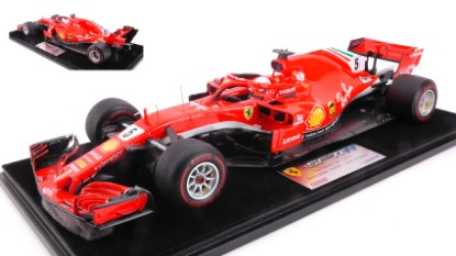 Immagine di FERRARI SF71H S.VETTEL 2018 N.5 WINNER CANADIAN GP 50th VICTORY 1:18