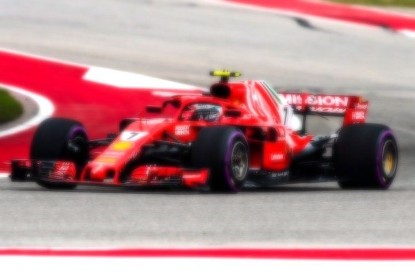 Immagine di FERRARI SF71H K.RAIKKONEN 2018 N.7 WINNER US GP 1:18