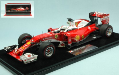 Immagine di FERRARI SF16-H S.VETTEL 2016 N.5 AUSTRALIAN GP 2016 C/VETRINA 1:18
