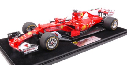 Immagine di FERRARI SF70H S.VETTEL 2017 N.5 WINNER AUSTRALIAN GP C/VETRINA 1:18