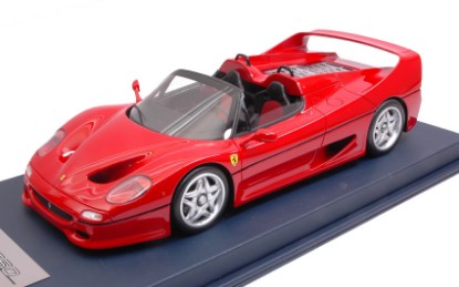 Immagine di FERRARI F50 SPIDER ROSSO CORSA C/VETRINA 1:18