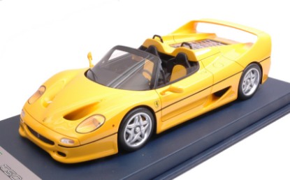 Immagine di FERRARI F50 SPIDER GIALLO MODENA C/VETRINA 1:18