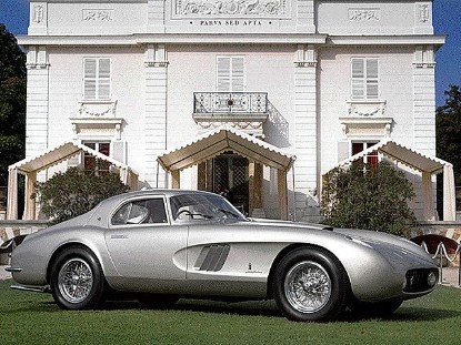 Immagine di FERRARI 375 MM INGRID BERGMAN SILVER C/VETRINA ED.LIM.75 PCS 1:18