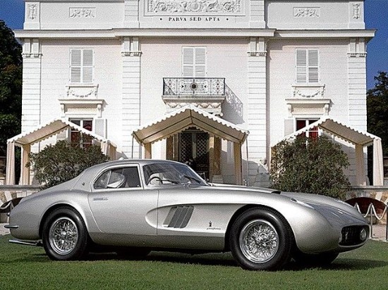 Immagine di FERRARI 375 MM INGRID BERGMAN SILVER C/VETRINA ED.LIM.75 PCS 1:18