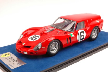 Immagine di FERRARI 250 SWB DROGO "BREADVAN" N.16 DNF LM 1962 C.M.ABATE-C.DAVIS 1:18