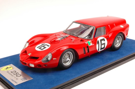 Immagine di FERRARI 250 SWB DROGO "BREADVAN" N.16 DNF LM 1962 C.M.ABATE-C.DAVIS 1:18